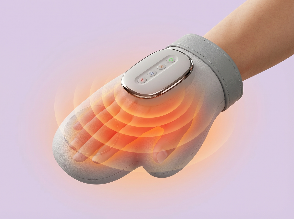 Nuvra heat warming the whole hand